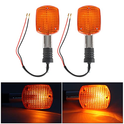Front Pair turn signal indicators Replacement for Honda V45 Magna VF750C VF700C with stem