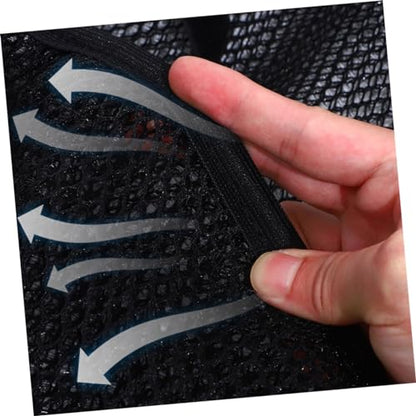 Mikinona Motorcycle Seat Cushion Mesh Seat Pad Insulated Cover for Motorbike Comfortable Ride Protection