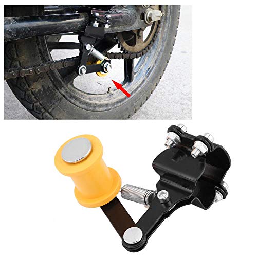 Chain Tensioner For Minibike,Quad Kettenspanner Chain Tensioner,Arched Chain Tensioner,Universal Adjuster Chain Tensioner Bolt On Roller Motorcycle Modified Accessories Tool
