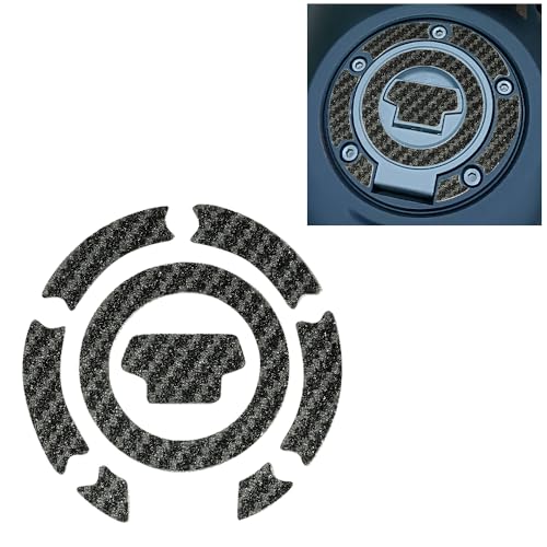 Motorcycle Carbon Tank Pad Protector Sticker Fuel Gas Oil Cap Decal, Anti-Scratch Oil Gas Tank Pad (YZF R1 02-11 YZF R6 03-10 FJR1300 03-06F) - color: Yzf R1 02-11 Yzf R6 03-10 Fjr1300 03-06f