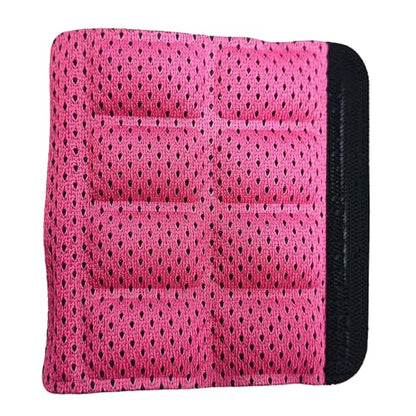 Helmet Chin Straps Jaw Pads Chin Pad Soft Foam Sponge Pad Strap Padding Replacement Lining Cushion Mat Liner Universal Fit for Cycling Bike Motorcycle Bicycle Riding - color: Pink 9PCS