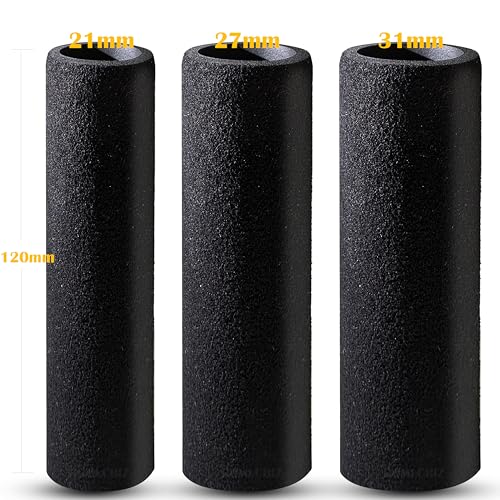 Motorcycle Handlebar Grips Foam Comfort Grips Universal Sponge Covers Anti-Slip Handlebar Grip (1.06 inch)
