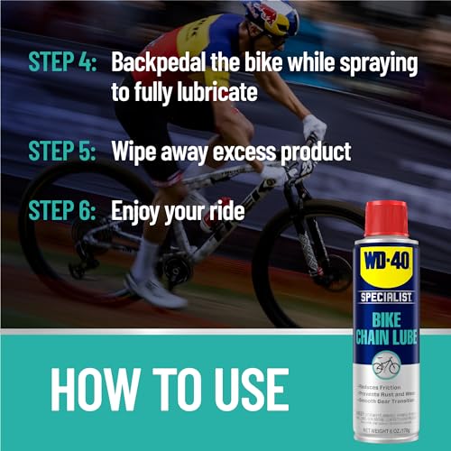 WD-40 Specialist Bike Chain Lube, 6 OZ - size: 1-Pack