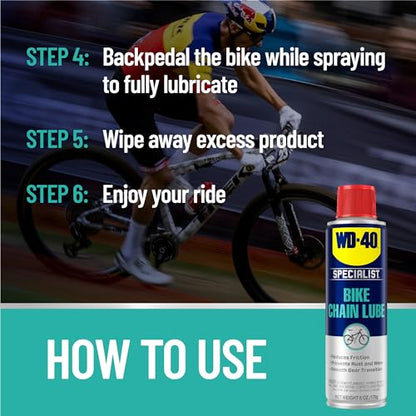 WD-40 Specialist Bike Chain Lube, 6 OZ - size: 1-Pack