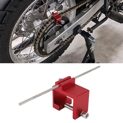 Chain Alignment Tool Metal High Efficiency Reduce Sprocket Wear Quick Accurate Alignment Tool for Motorcycles ATVs