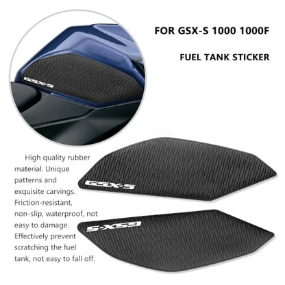 for Motorcycle GSX-S 1000 1000F GSXS1000 GSXS1000GX 2024 2025 2026 Tank Pad Protector Sticker Decal Gas Knee Grip Tank GSX S1000F/GX pad