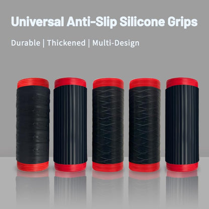 OFFCURVE Universal Motorcycle Handblebar Grips - style: Coarse Pattern