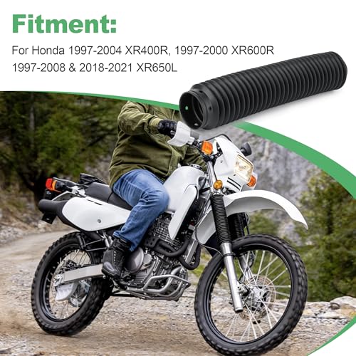 Motorcycle Fork Gaiter Boot 51611-MN1-671ZD Fit Honda 1997-08 & 2018-21 XR650L