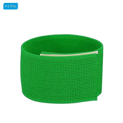 PATIKIL Boot Straps, 2 Pack Elastic Polyester Trousers Blouses Ankle Straps Pants Leg Bands with Hook and Loop for Hiking, Fishing, Hunting, 12", Green - color: Green, size: 12"