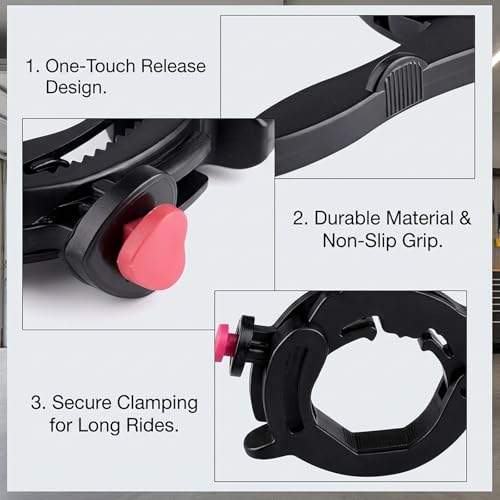 2PCS Motorcycle Throttle Lock, Motorcycle Cruise Control, Throttle Lock Cruise Control Motorcycle, Cruise Control for Motorcycle Throttle, Universal Fit for Most Motorcycles,