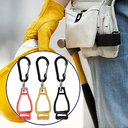30 PCS Glove Clips for Work Glove Holders, Gloves Holder Clips Work Safety Clip Glove Keeper, Gloves Grabber Clips, Glove Belt Clip for Worker Construction