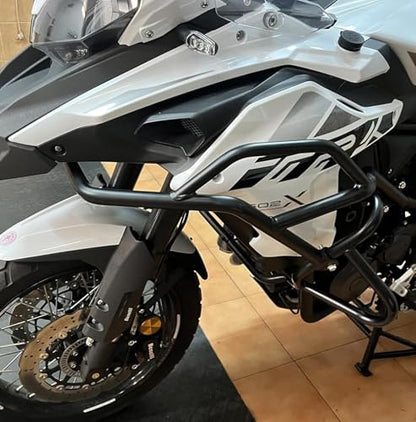 Engine Guard Crash Bar for TRK 502 X TRK502X BJ 500 GS 2021 2022 2023 2024 BJ500GS Motorcycle Bumper Frame Falling Protector (2021-2024) - color: 2021-2024