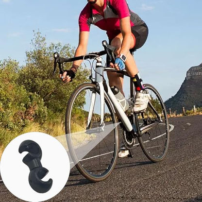 Black Bike Cable Clips - color: Colorful