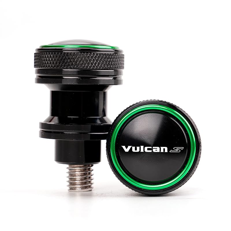 Fit for KAWASAKI Vulcan S 650 VN650 2015-2023 2024 2025 2026 Motorcycle Accessories M10 Swingarm Spools Slider Stand Screws (Green) - color: Green