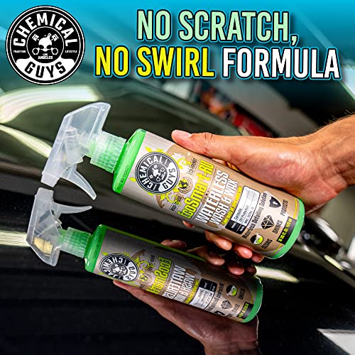 Chemical Guys EcoSmart Waterless Car Wash & Wax Ready To Use, Safe for Cars, Trucks, SUVs, Motorcycles, RVs & More, Extra Large 32 fl oz