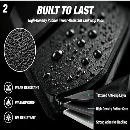 Motorcycle Fuel Tank Pad for K1600B K1600GT K1600GTL Anti-Slip Gas Tank Protector Knee Grip Traction Pad