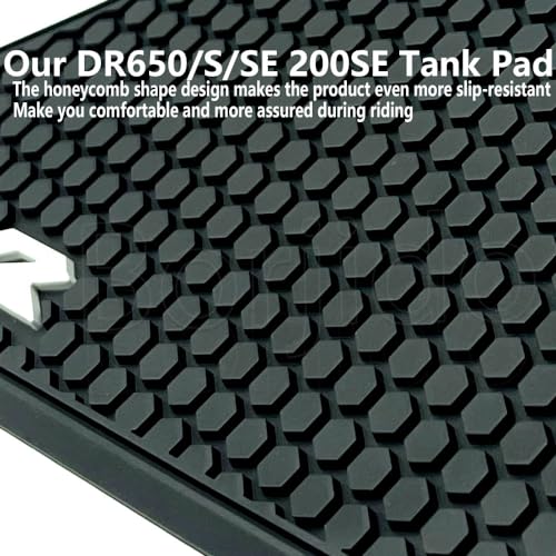 For DR650S DR650 DR650 SE DR200SE Tank Pad Motorcycle Sticker Decal Knee Grip Traction Pads For dr650s dr650 dr650se 2024 2023 2022-2004 dr200se Accessories Gas Tank side Protectors