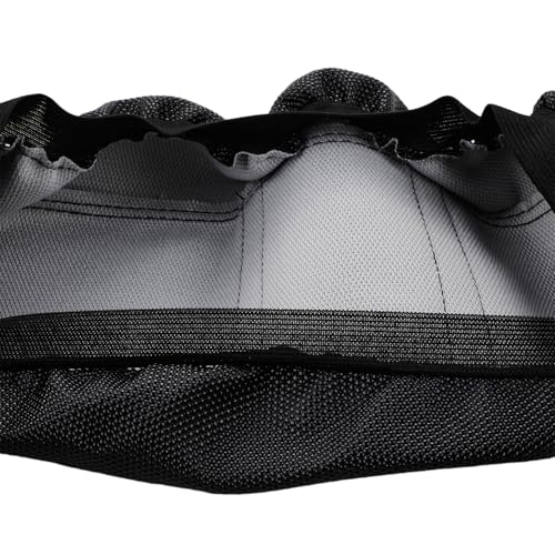 JFG RACING Seat Cover for VALTINSU Electric Dirt Bike,PVC Non-Slip Cushion Guard for VALTINSU EM5 Motorcycle Off-Road Ebike-Black - color: Black