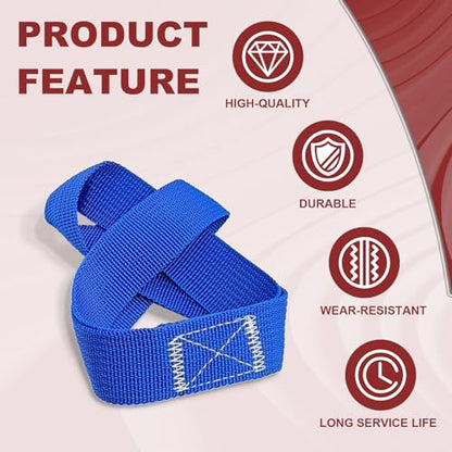 6PCS Soft Loop Tie Down Straps, 1,500 Load Capacity & 4,500 Lbs Breaking Strength, Heavy Duty Tie Down Loops for Securing ATV, UTV, Dirt Bikes, Scooters, Motorcycles, Lawn Garden Equipment
