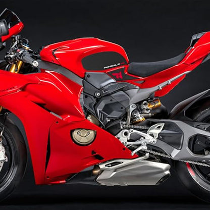 for Panigale V4 V4S Panigale v4s 2025 Tank Pad Protector Motorcycle Sticker Decal Air Knee Grip Tank Traction Pad Side Accessories