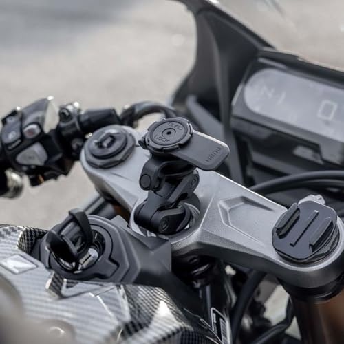 Quad Lock Motorcycle Fork Stem Mount PRO Kit with Vibration Dampener and MAG Phone Case for Google Pixel 9a - size: Pixel 9a