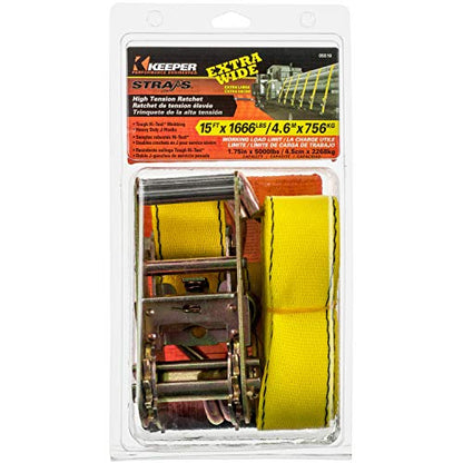 Keeper TIEDOWN RCHT UNIV 5000LB 15FT 05519