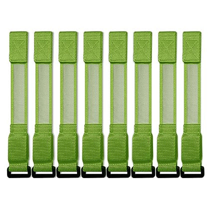 M.best 8pcs LED Light Up Bracelets Glow Flashing Wristbands Glow in The Dark Party Supplies for Wedding, Raves, Concert, Camping,Sporting Events, Party Green - color: 8pcs Green