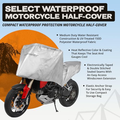 Tourmaster Select Waterproof Motorcycle Half-Cover - size: X-Large