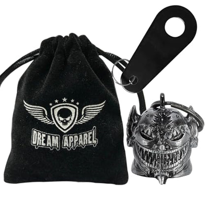 Dream Apparel Motorcycle Bell Guardian Angel Drive Away Gremlin, Biker Bell for Men Women Rider Riding, Good Luck Gift - style: Gremlin