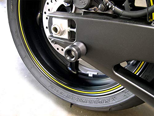 8mm Swingarm Slider Bobbins Spools for Suzuki GSXR 600 750 1000 Hayabusa SV650 SV1000 Ninja ZX6r (2013+) ZX10r (2011+) by GPI Industries