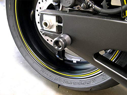 8mm Swingarm Slider Bobbins Spools for Suzuki GSXR 600 750 1000 Hayabusa SV650 SV1000 Ninja ZX6r (2013+) ZX10r (2011+) by GPI Industries