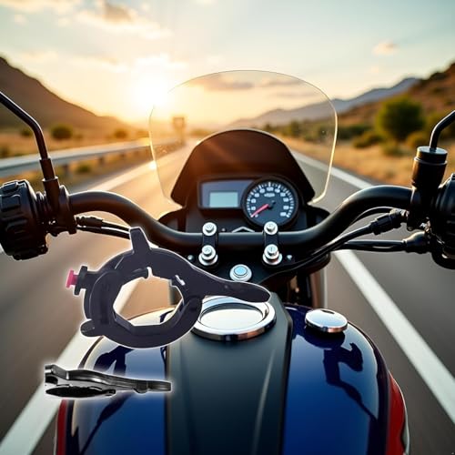 Motorcycle Throttle Cruise Control Clamp, Universal Handlebar Lock Assist, Motorcycle Throttles Accessories Levers