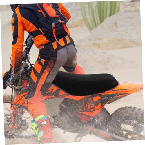 SOLUSTRE 2pcs Motorcycle Seat Cushion For Pit Bike Rear Atv Seat Pad Soft Foam Seat Cover For Scooter Replacement Saddle Supply For Atv