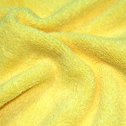 POLYTE Microfiber Cleaning Towel Ultrasonic Cut Edgeless (16x16, 24 Pack, Premium, Blue,Green,Yellow) - color: Blue,green,yellow