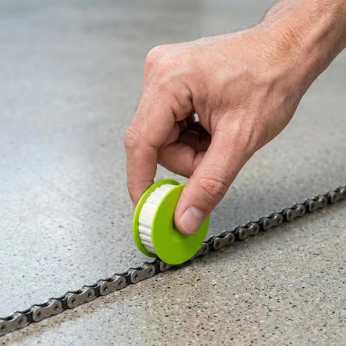 Portable Bicycle Chain Brush and Oiling Tool, Bicycle Accessories, Stylish Design, Sturdy Construction, Motorcycle Chain Lubricant, Bicycle Chain Cleaner