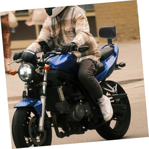 Zerodeko Motorcycle Backrest Cushion for Comfortable Riding Easy Installation Passenger Pad for Rear Seats and Sponge Material Fit for Motorcycles and Bicycles