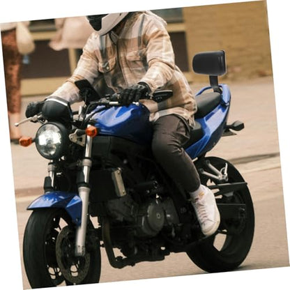 Zerodeko Motorcycle Backrest Cushion for Comfortable Riding Easy Installation Passenger Pad for Rear Seats and Sponge Material Fit for Motorcycles and Bicycles
