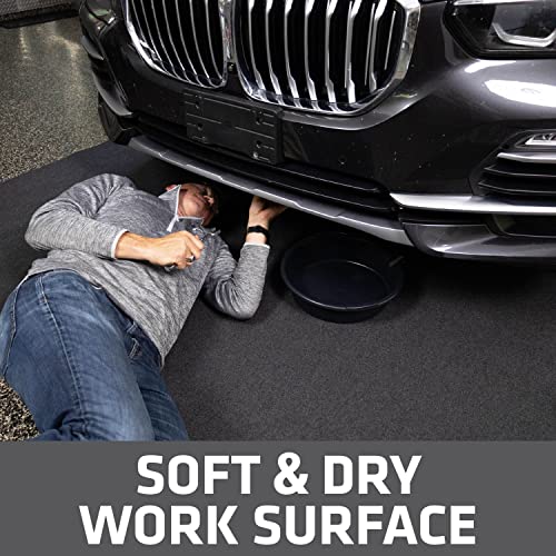 Drymate XL Oil Spill Mat (36" x 59") (2-Pack), Premium Absorbent Oil Pad, Reusable, Washable, Durable, Waterproof Backing Contains Liquids, Protects Garage Floor Surface (USA Made) - size: 36" x 59" (2-Pack)