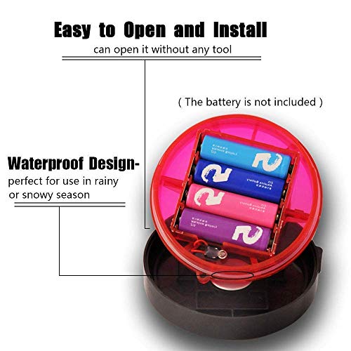 Emergency Strobe Lights,Roadside Safety Beacon LED Road Flares Flashing Warning Light with Strong Magnetic Base for Car Truck Boats(Blue) - color: sapphire