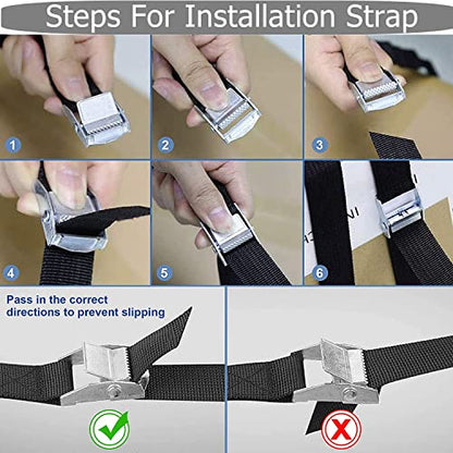 6 Pack Heavy Duty Garage Storage Ladders Hooks, 10 Inch Wall Mount Storage Garage Hangers for Bikes, Garden Tools, Chair, Hose - size: 9inch x 10inch
