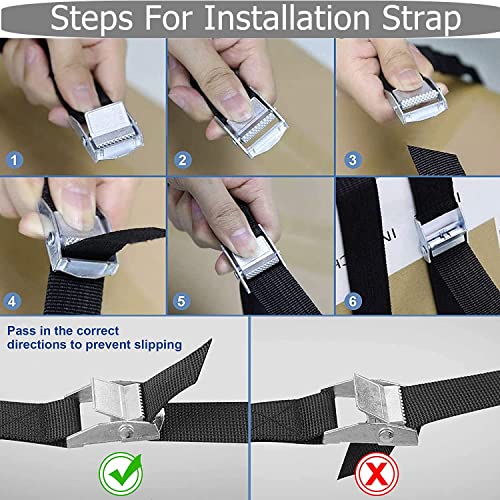 6 Pack Garage Storage Hooks Heavy Duty, 12.7Inch Wall Mount Storage Utility Hanger - size: 9.2inch x 12.7inch