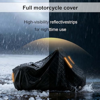Anti-Hail Motorcycle Cover for Zero Xu Zf2.0 丨Waterproof Motorcycle Cover Rain Snow Wind Uv & Scratch Proof with Storage Bag - size: for Xu Zf2.0