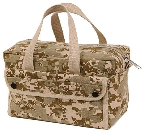 Rothco Mechanic's Tool Bag - Heavy-Duty Organization for Gear and Equipment - color: Desert Digital Camo