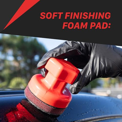 Maxshine Universal Clay Pad Set | Hand Clay Pad and Polishing Block | Applicator | 3-in-1 Detailing, Manual Precision | Surface Prep for Paint & Metal