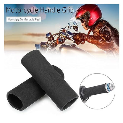 Motorcycle Handlebar Cover Universal Anti-Slip Anti Vibration Handle Foam Grips Sleeve Motorbuke Accessories Handlebars Grips