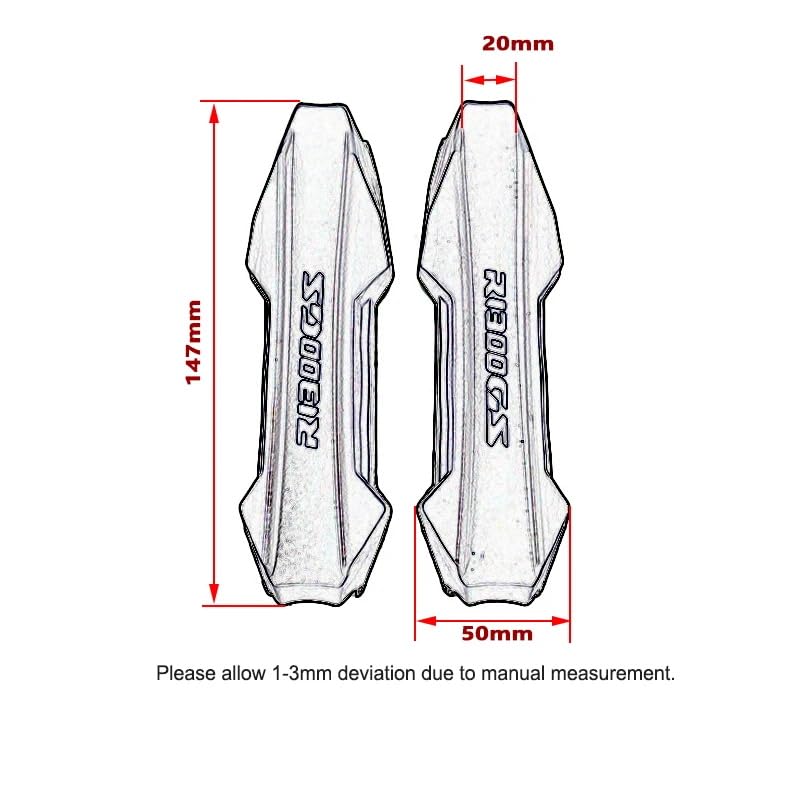 R1300GS Motorcycle Engine Guard for R 1300 GS ADV R1300 GS R 1300GS 2023 2024 Crash Bar Bumper Protector Decorative Block