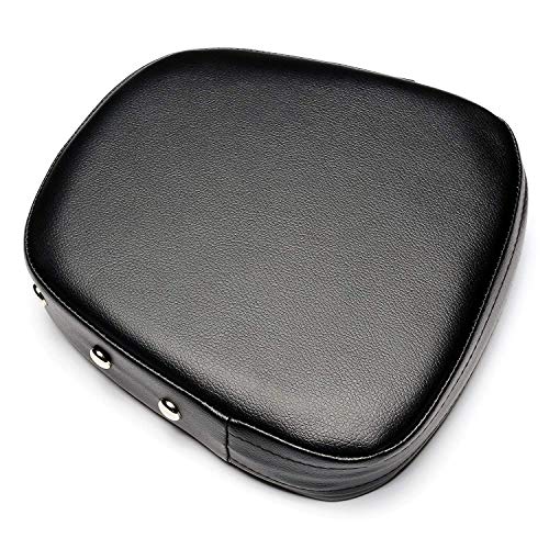 Universal Motorcycle Passenger Sissy Bar Backrest Cusion Pad for Harley Chopper Sportster Dyna Softail Chopper Bobber (#03) - color: #03