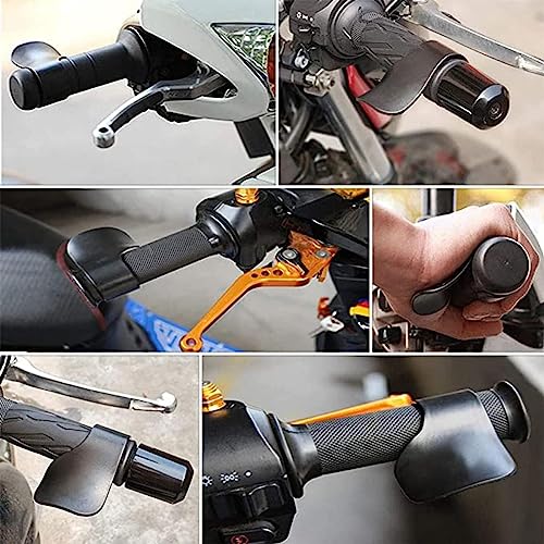 2Pcs Motorcycle Throttle Assist, Motorcycle Throttle Booster No More Tired Fingers Trying to Maintain The Speed On Long Rides
