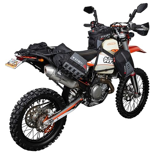 Tusk Excursion Rackless Luggage System Base Standard Heat Shield Black/Tan For BMW F900GS Adventure 2024