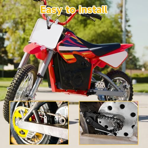 HIAORS 25H Drive Chain 132 Link Compatible with Razor MX650 MX500 SX500 SX650 Mcgrath Electric Dirt Bike Minimoto Motocross XRF500 Mini Rocket Scooter Heavy Duty Parts with Chain Breaker